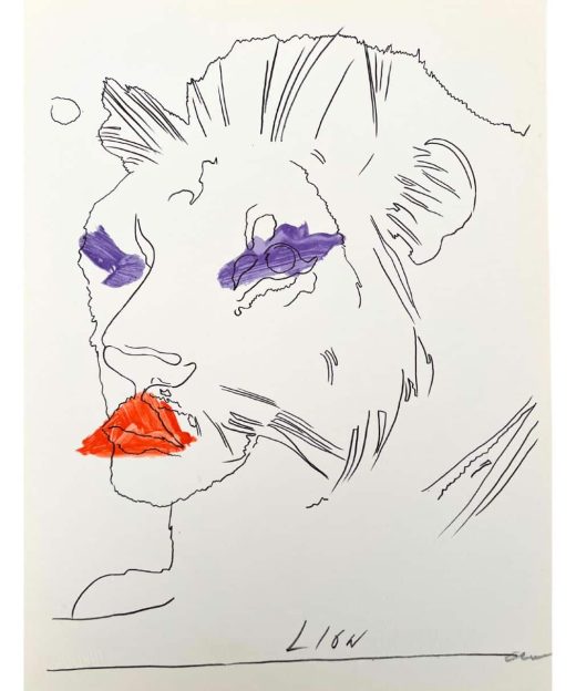 Andy Warhol - Lion - 1975